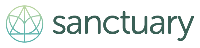 Sanctuary Logo RGB T 300dpi 4in Cool Green